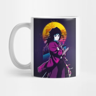 Giyu Tomioka Retro Art Mug